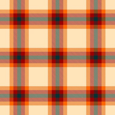 Tartan Ekose İskoç Dikişsiz Desen. 