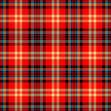  Tartan Ekose İskoç Dikişsiz Desen. 