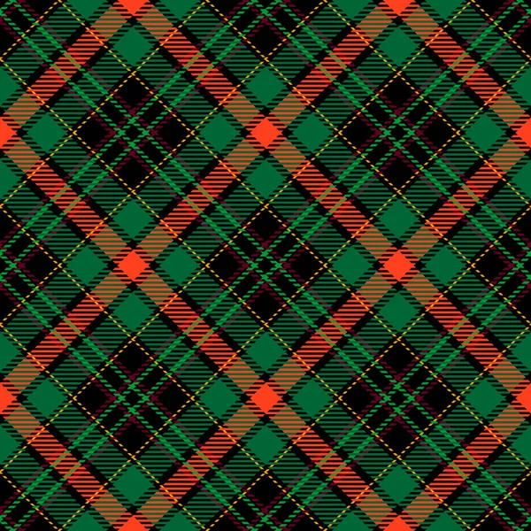 Tartan Plaid skotská bezproblémová struktura. — Stockový vektor