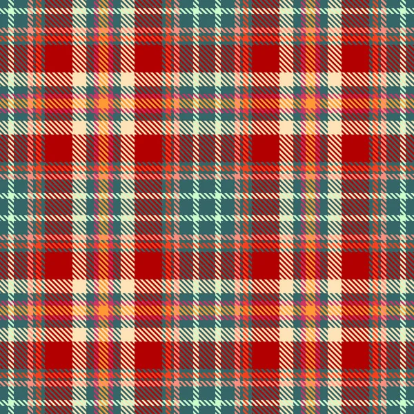 Tartan Plaid scozzese modello senza cuciture . — Vettoriale Stock