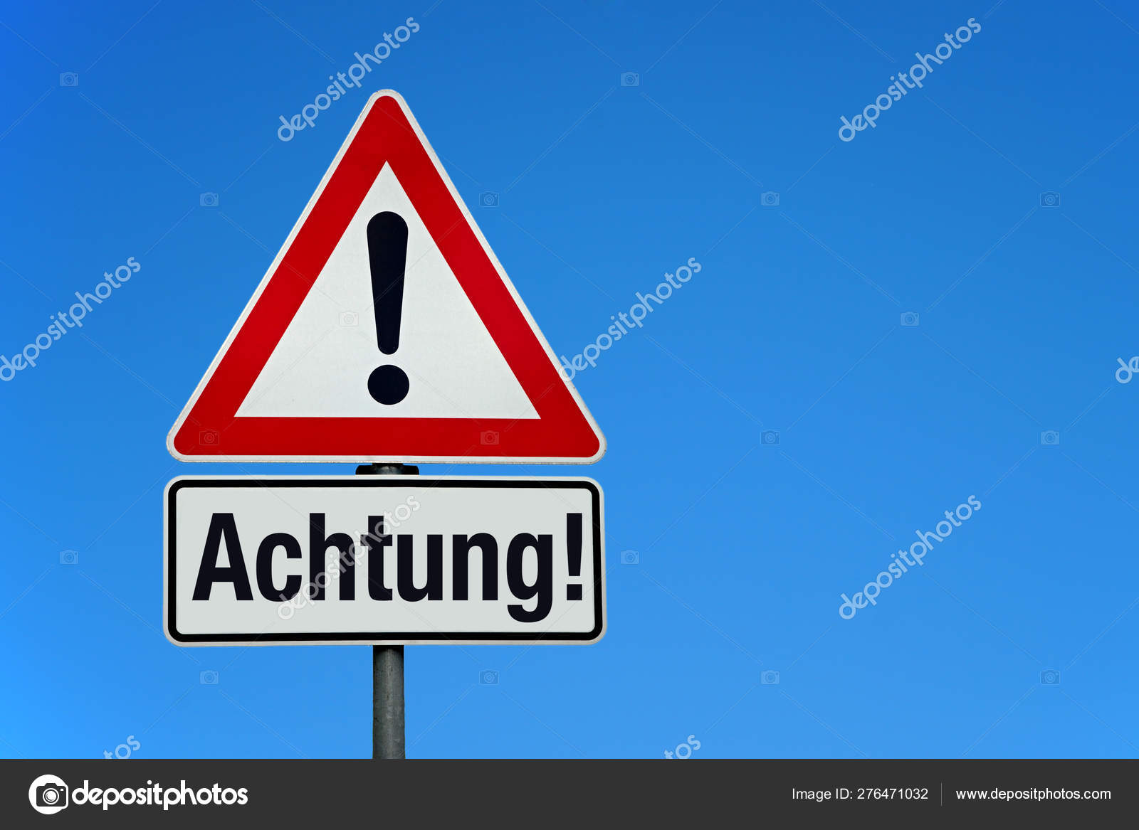 注意和警告标志与德国文本achtung 图库照片 C Kadettmann 注意和警告标志与德国文本achtung 图库照片 C Kadettmann
