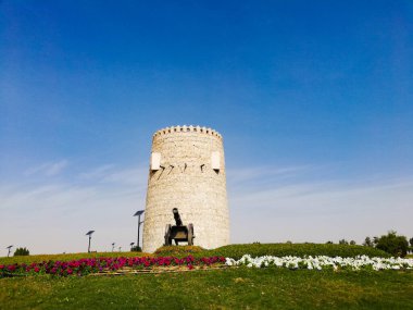 Alkhor, Katar 'da bir dönüm noktası. Kale ve park