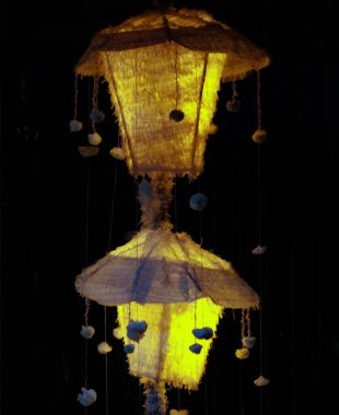 Colombo, Srilanka 'daki Vesak Fenerleri Kucaklaşma Festivali sırasında
