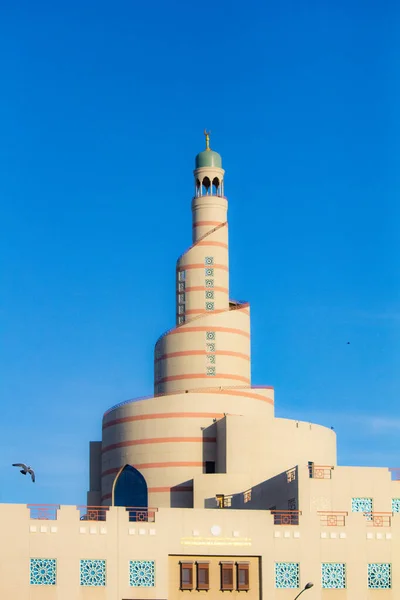DOHA, QATAR - MAY 24 Fanar Qatar Islamic Cultural Center on May 24, 2018 in Doha, Qatar. Fanar is a governmental organization that presents culture to the world through its exhibitions and course.