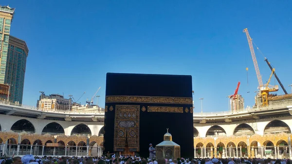 Masjid al haram muslim heiligste moschee — Stockfoto