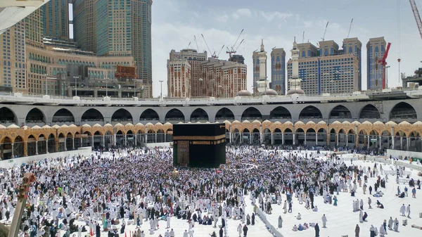 Медина Саудовская Аравия Декабря 2019 Года Путешествие Умры Хаджа Мечеть — стоковое фото