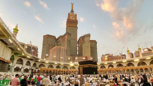 Najświętszy meczet Masjid al Haram — Zdjęcie stockowe