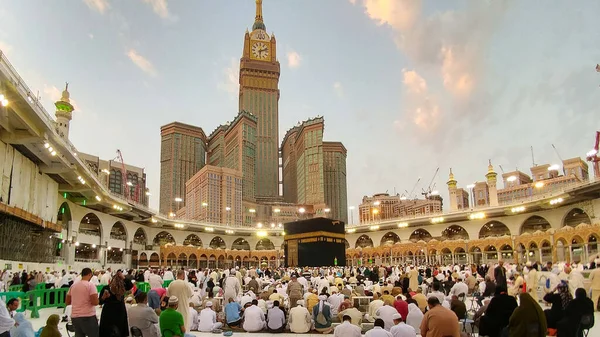 Masjid al haram muslim最神圣的清真寺 — 图库照片