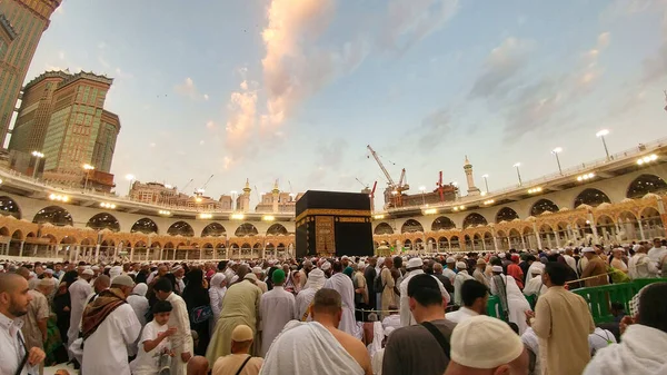 Masjid al haram muslim heiligste moschee — Stockfoto