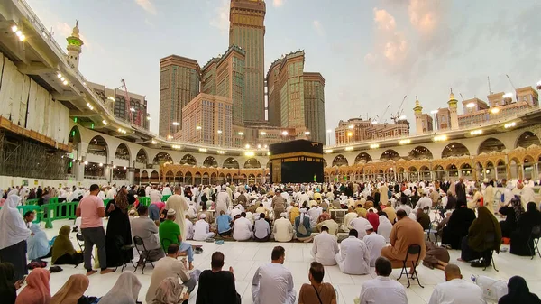 Найсвятіша мечеть Masjid al haram muslim — стокове фото