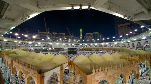 Mecca Saudi Arabia Marzec 2019 Drzwi Kaaby Nazwie Multazam Świętym — Zdjęcie stockowe