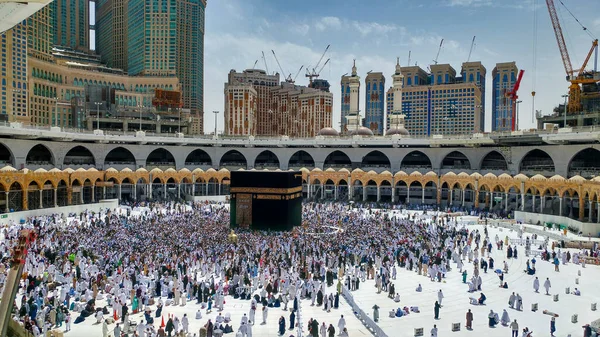 Mecca Saudi Arabia March 2019 Двері Kaaba Під Назвою Multazam — стокове фото