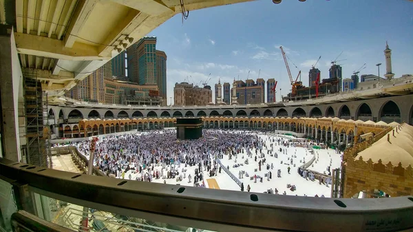 Mecca Arabia Saudita Marzo 2019 Puerta Kaaba Llamada Multazam Mezquita — Foto de Stock