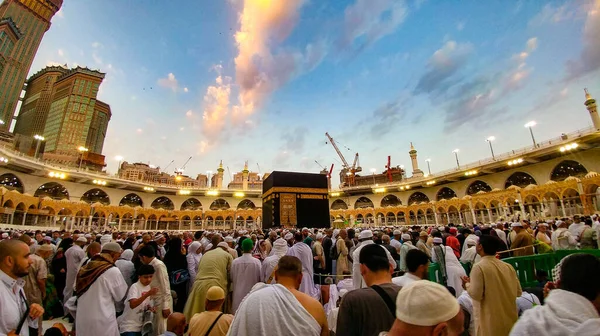 Mecca Saudi Arabia Março 2019 Porta Kaaba Chamada Multazam Mesquita — Fotografia de Stock