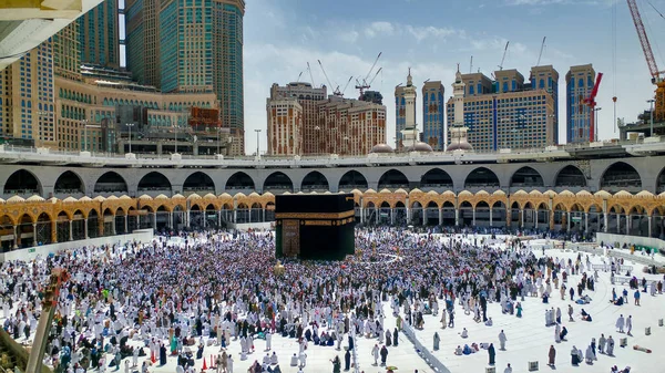 Mecca Arabia Saudita Marzo 2019 Puerta Kaaba Llamada Multazam Mezquita — Foto de Stock