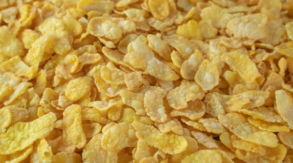 Background Image Corn Flakes Table — Stock Photo, Image