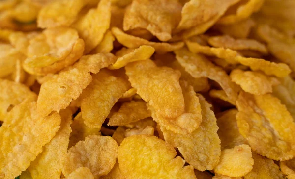 Hintergrundbild Von Cornflakes Auf Einem Tisch — Stockfoto