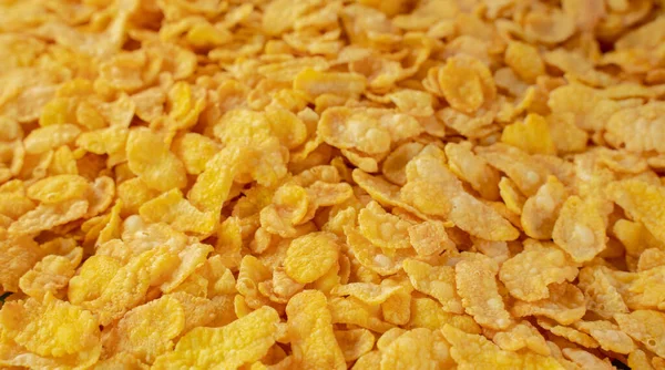 Background Image Corn Flakes Table — Stock Photo, Image