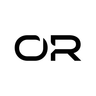İlk Harf veya Logo Tasarım Vektör Şablonu. Soyut Harf Minimum Tipografi Logosu Tasarımı