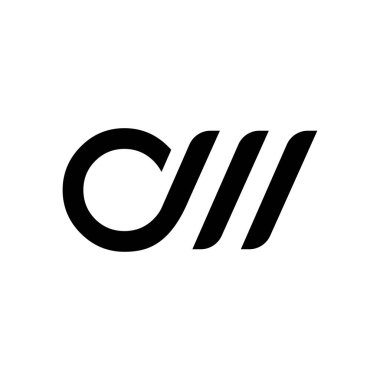 İlk Harf OW Logo Tasarım Vektör Şablonu. Soyut Harf Minimum Tipografi Logosu Tasarımı