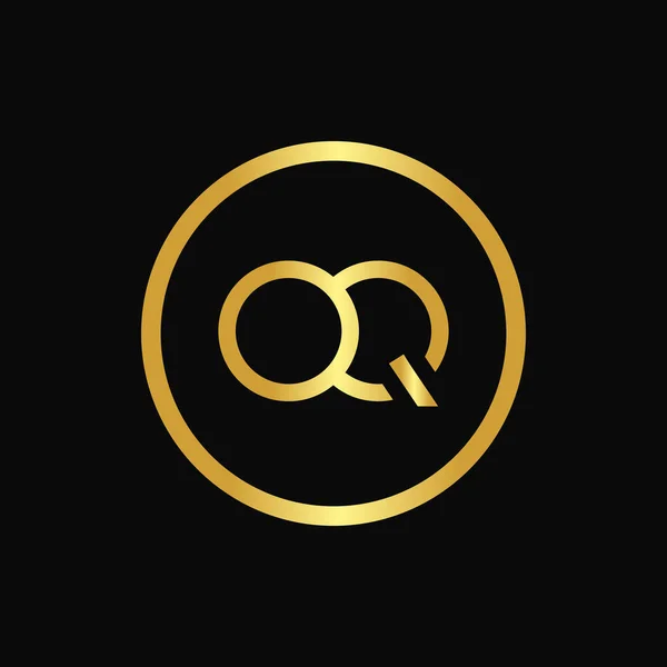 初始字母Oq标志设计向量模板 摘要简体字简体字标志设计 — 图库矢量图片