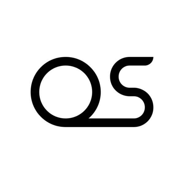 Carta Inicial Logo Design Vector Template Letra Abstrata Tipografia Mínima — Vetor de Stock