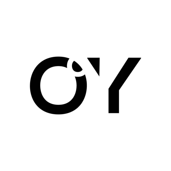 Carta Inicial Logo Design Vector Template Carta Abstracta Tipografía Mínima — Vector de stock