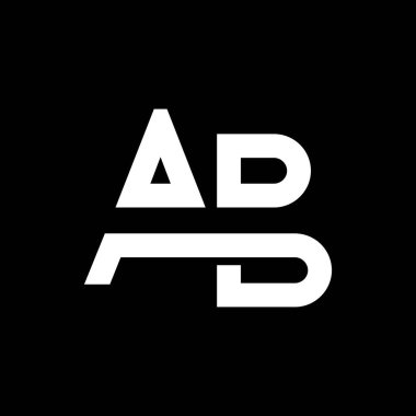 AB Logo Tasarım İş Tipografi Vektör Şablonu. Yaratıcı Bağlantı Harfi AB Logo Şablonu. AB Yazı Tipi Logosu