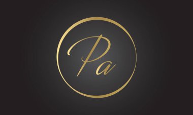 Yaratıcı modern iş tipografisi vektör şablonlu PA Mektup logosu. Yaratıcı Harf PA Logo Vektörü.