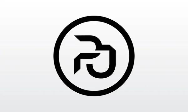 Αρχικό Λογότυπο Επιστολών Δημιουργικό Σύγχρονο Επιχειρηματικό Τυπογραφικό Πρότυπο Διάνυσμα Δημιουργική — Διανυσματικό Αρχείο
