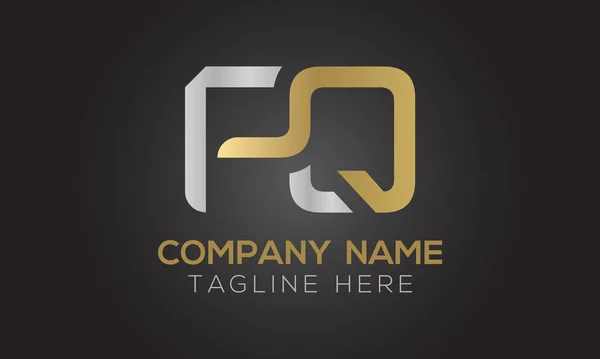 Początkowy List Logo Kreatywny Nowoczesny Biznes Typografia Wektor Szablon List — Wektor stockowy