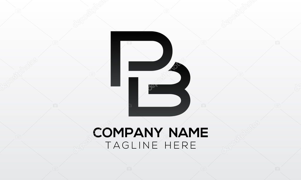 Initial PB Letter Logo With Creative Modern Business Typography Vector Template. Creative Letter PB Logo Vector.