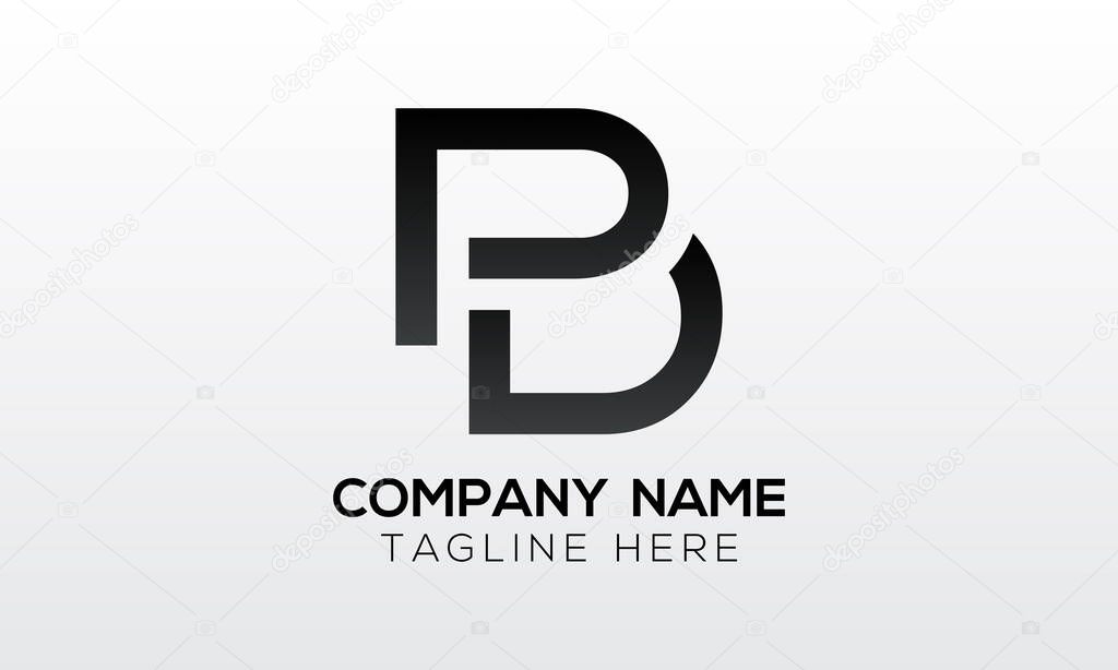 Initial PD, PB, B Letter Logo With Creative Modern Business Typography Vector Template. Creative Letter PD, PB, B Logo Vector.