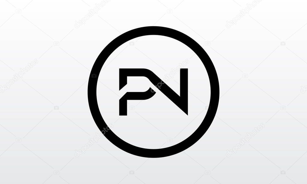 Initial PN Letter Logo With Creative Modern Business Typography Vector Template. Creative Letter PN Logo Vector.