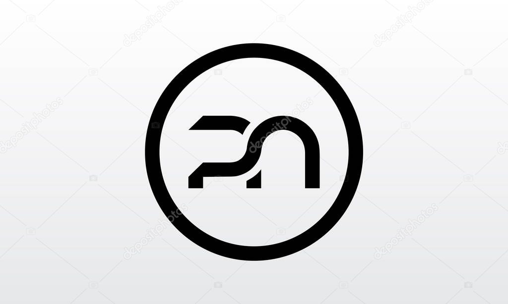 Initial PN Letter Logo With Creative Modern Business Typography Vector Template. Creative Letter PN Logo Vector.