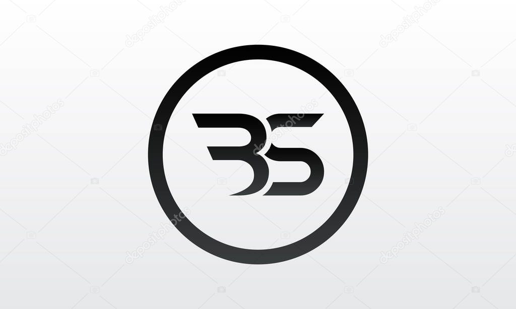 Initial BS Letter Logo With Creative Modern Business Typography Vector Template. Creative Letter BS Logo Vector.