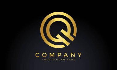 Yaratıcı modern iş tipografi vektör şablonlu Q harfi logosu. Yaratıcı Soyut Harf Q Logo Tasarımı