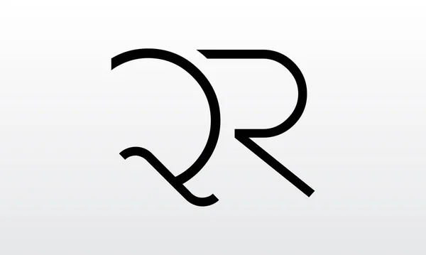 Letra Inicial Diseño Del Logotipo Con Tipografía Negocios Moderna Plantilla — Vector de stock