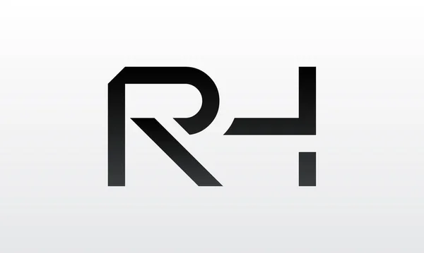Yaratıcı Modern Tipografi Vektör Şablonlu Ilk Harfi Logosu Yaratıcı Harf — Stok Vektör