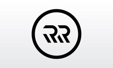 Yaratıcı modern iş tipografi vektör şablonlu ilk rr harfi logosu. Yaratıcı harf rr logo tasarımı.