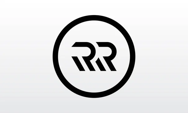 創造的な現代的なビジネスタイポグラフィベクトルテンプレートと初期のRr文字のロゴ 創造的な手紙のRrのロゴデザイン — ストックベクタ