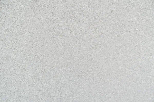 Pared de cemento blanco, piedra de textura de hormigón, pared de estuco enlucido en roca, fachada plana pintada a mano . — Foto de Stock