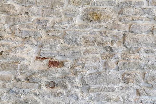 Medieval castle stane wall texture, Old stone wall background of medieval castle. — Stock Photo, Image