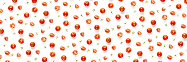 Estandarte Fondo Creativo Los Tomates Rojos Fondo Abstracto Tomate Maduro — Foto de Stock