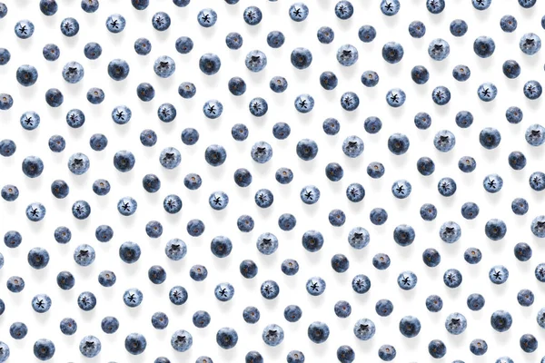 Hintergrund Von Frisch Gepflückten Blaubeeren Auf Weißem Hintergrund Blackberry Moderne — Stockfoto