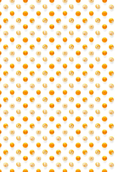 Isolierte Mandarine Zitrusfrüchte Sammlung Hintergrund Ganze Mandarinen Oder Mandarinenfrüchte Isoliert — Stockfoto