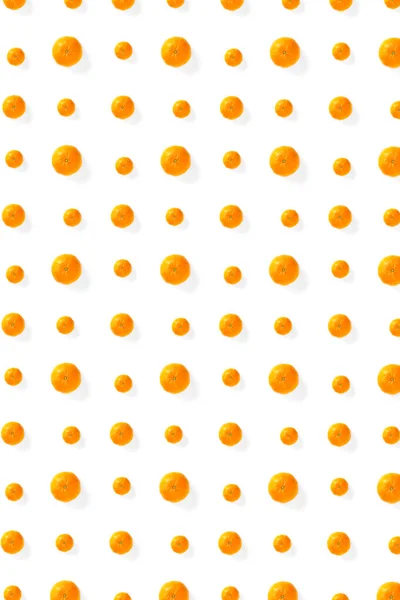 Izolované Pozadí Sbírky Citrusů Mandarinek Celé Mandarinky Nebo Mandarinky Pomerančové — Stock fotografie