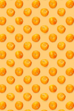 Sonbahar, Frem Balkabağı 'nı yarattı. - Evet. Şükran Günü ya da cadılar bayramı arka planı turuncu minyatür balkabakları.