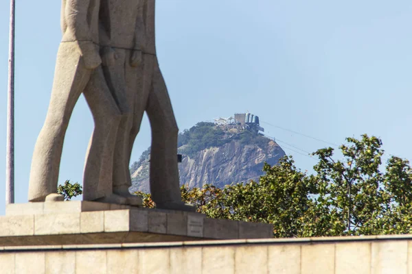 Storten Van Flamengo Rio Janeiro — Stockfoto