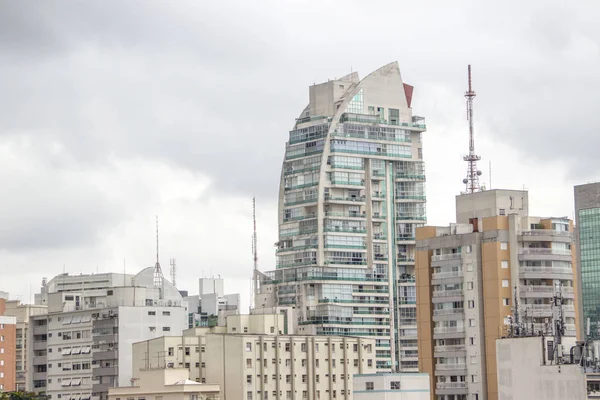 Byggnader av staden centrerar av S o Paulo — Stockfoto